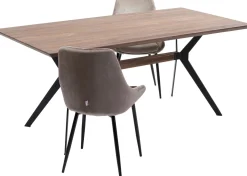 KARE Tisch Downtown Walnuss 180x90cm Outlet