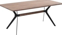 KARE Tisch Downtown Walnuss 180x90cm Outlet