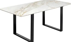 KARE Tisch Eternity Schwarz 180x90cm Discount