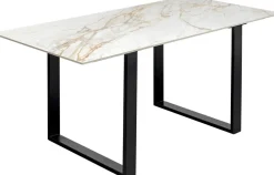 KARE Tisch Eternity Schwarz 160x80cm Hot