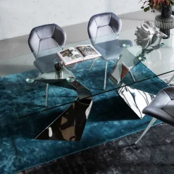 KARE Tisch Gloria Chrom 200x100cm Sale
