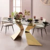 KARE Tisch Gloria Gold 100x200cm New