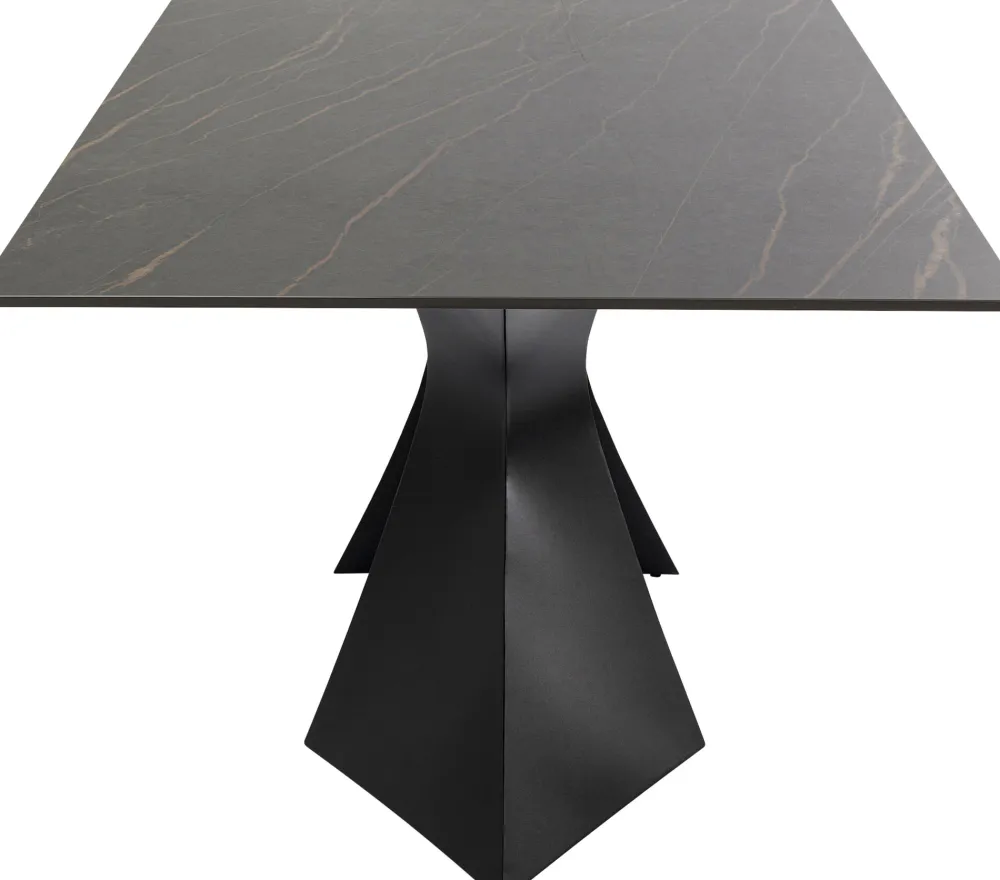 KARE Tisch Gloria Outdoor Keramik Schwarz 180x90cm Online