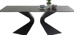 KARE Tisch Gloria Schwarz Keramik Schwarz 200x100cm Sale