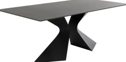 KARE Tisch Gloria Schwarz Keramik Schwarz 200x100cm Sale