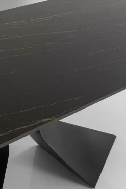 KARE Tisch Gloria Schwarz Keramik Schwarz 200x100cm Sale