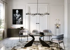 KARE Tisch Gloria Schwarz 200x100cm