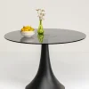KARE Tisch Grande Possibilita Smoke Glas Ø110cm Hot