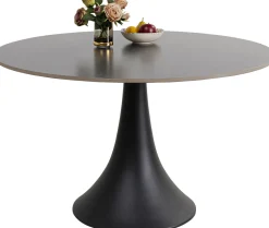 KARE Tisch Grande Possibilita Schwarz Ø120cm Outlet