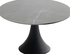 KARE Tisch Grande Possibilita Schwarz Ø120cm Outlet