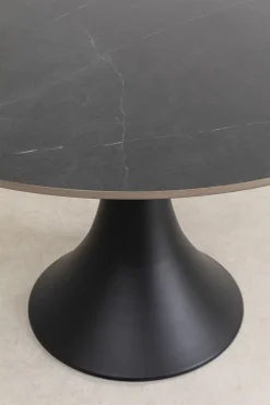 KARE Tisch Grande Possibilita Schwarz Ø120cm Outlet