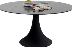 KARE Tisch Grande Possibilita Schwarz Bubble Ø150cm Hot