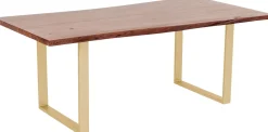 KARE Tisch Harmony Dunkel Brass 160x80 Discount