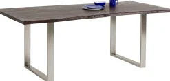 KARE Tisch Harmony Dunkel Chrom 180x90 Online