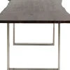 KARE Tisch Harmony Dunkel Chrom 160x80 Best