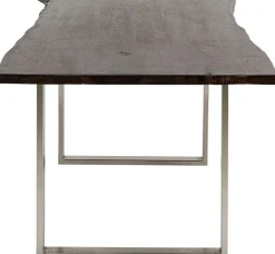 KARE Tisch Harmony Dunkel Chrom 160x80 Best