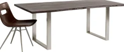 KARE Tisch Harmony Dunkel Chrom 160x80 Best