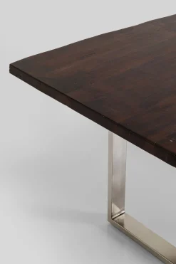 KARE Tisch Harmony Dunkel Chrom 160x80 Best