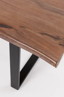 KARE Tisch Harmony Dunkel Chrom 160x80 Best