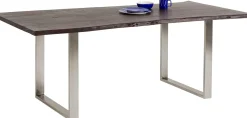 KARE Tisch Harmony Dunkel Chrom 160x80 Best