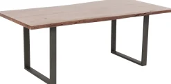 KARE Tisch Harmony Dunkel Rohstahl 160x80 Online