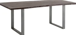 KARE Tisch Harmony Dunkel Rohstahl 180x90