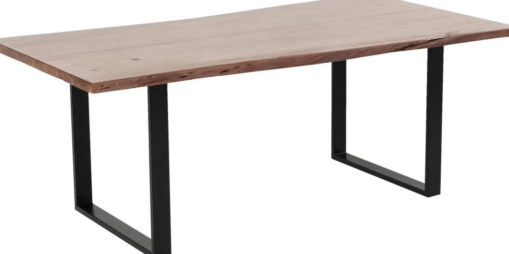 KARE Tisch Harmony Dunkel Schwarz 200x100 Discount