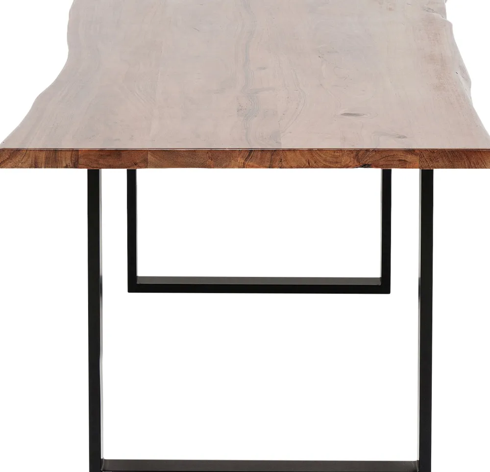 KARE Tisch Harmony Dunkel Schwarz 200x100 Discount