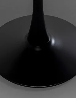 KARE Tisch Invitation Set Ceramic Schwarz Schwarz Ø90cm