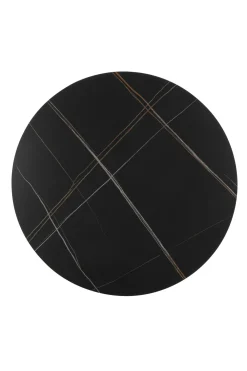 KARE Tisch Invitation Set Ceramic Schwarz SchwarzØ120cm