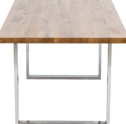 KARE Tisch Jackie Eiche Chrom 200x100 Discount