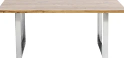 KARE Tisch Jackie Eiche Chrom 200x100 Discount