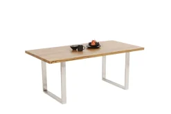 KARE Tisch Jackie Eiche Chrom 160x80 Sale