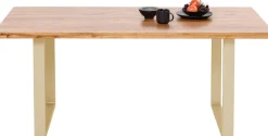 KARE Tisch Jackie Eiche Messing 160x80 Outlet