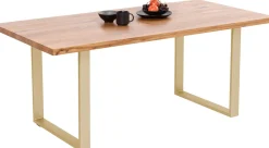 KARE Tisch Jackie Eiche Messing 160x80 Outlet
