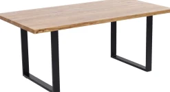 KARE Tisch Jackie Eiche Schwarz 160x80 Outlet