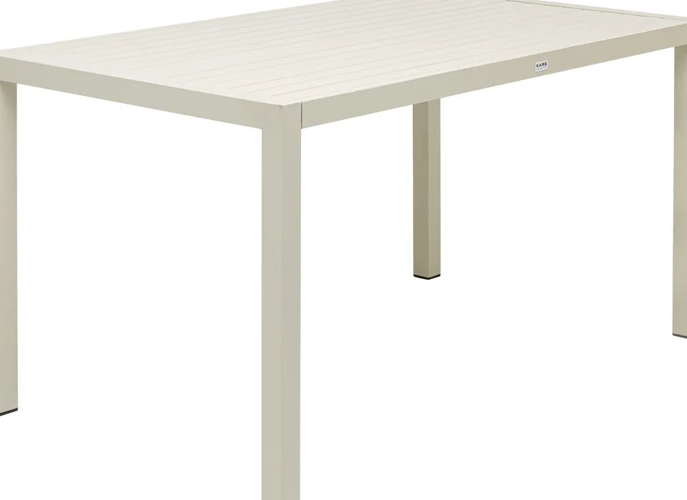 KARE Tisch Madagascar Grau 80x140cm Clearance