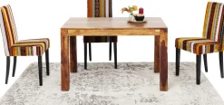 KARE Tisch Momo inkl. 2 Ansteckplatten 120(40+40)x80cm New
