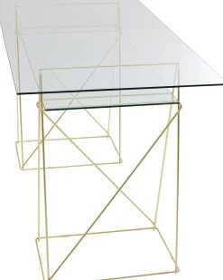 KARE Tisch Polar Brass Matt 8mm ESG New