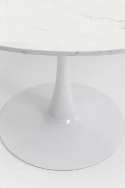KARE Tisch Schickeria Marmor Weiß Ø110cm Outlet
