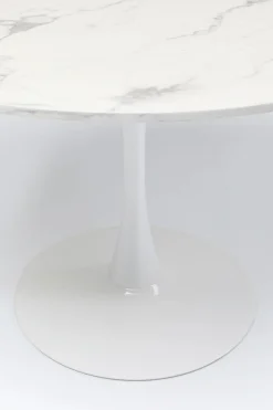 KARE Tisch Schickeria Marmor Weiß Ø80cm Hot