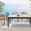 KARE Tisch Sorrento Grau180x90cm Hot