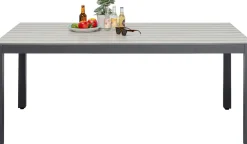KARE Tisch Sorrento Grau180x90cm Hot