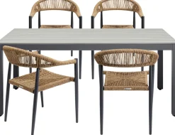 KARE Tisch Sorrento Grau180x90cm Hot