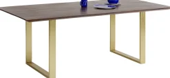 KARE Tisch Symphony Dunkel Brass 180x90 Hot