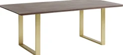KARE Tisch Symphony Dunkel Brass 180x90 Hot