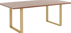 KARE Tisch Symphony Dunkel Brass 180x90 Hot