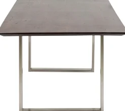 KARE Tisch Symphony Dunkel Chrom 160x80 Outlet