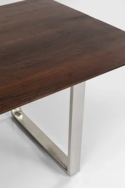 KARE Tisch Symphony Dunkel Chrom 160x80 Outlet