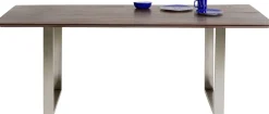 KARE Tisch Symphony Dunkel Chrom 160x80 Outlet